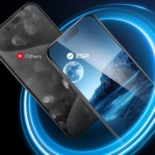 Schutzfolie ESR Bildschirm für Apple iPhone 16, Gehärtetes Glas, Vollkleber