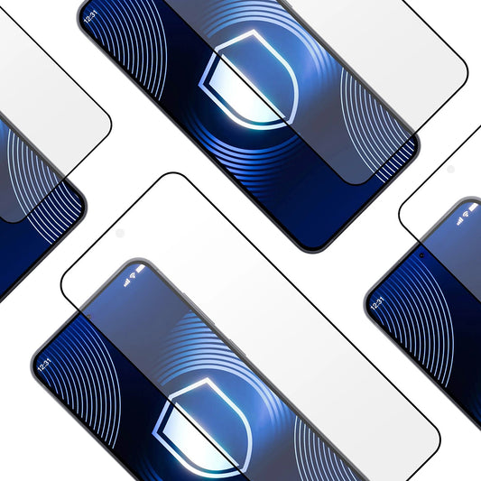 Schutzfolie Matte Screen 3MK Max für Samsung Galaxy S26 Plus, Gehärtetes Glas, Vollverklebung, Schwarz