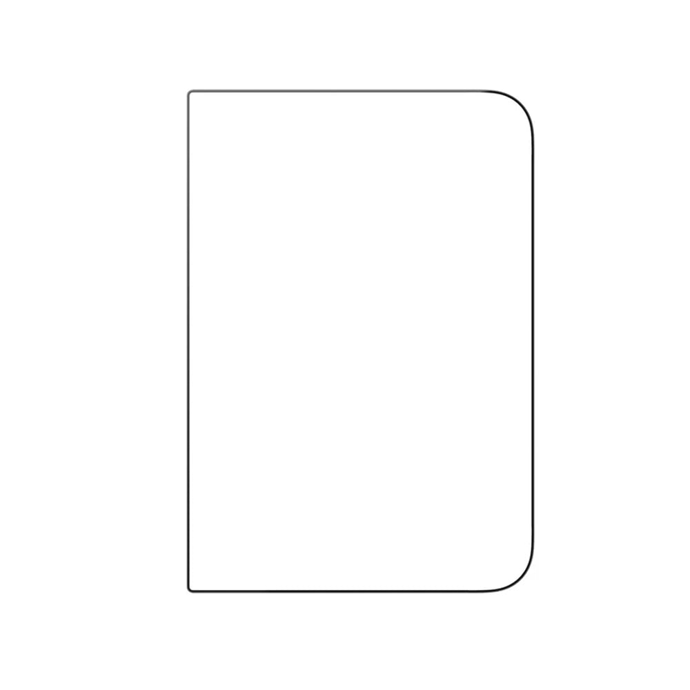 Nillkin CP+ Pro Displayschutzfolie für die Außenseite mit Applikator für Apple iPhone Duo, gehärtetes Glas, vollflächig klebend, schwarz