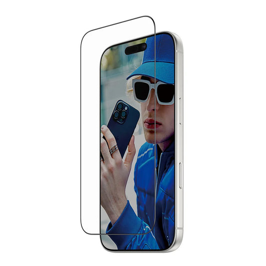 Schutzfolie PanzerGlass Ultra-Wide Fit Fastfit für Apple iPhone 17 Pro, gehärtetes Glas, Full Glue, Schwarz