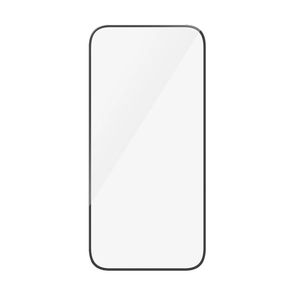 Schutzfolie PanzerGlass Ultra-Wide Fit für Apple iPhone 16 / 15, gehärtetes Glas, Full Glue, Schwarz