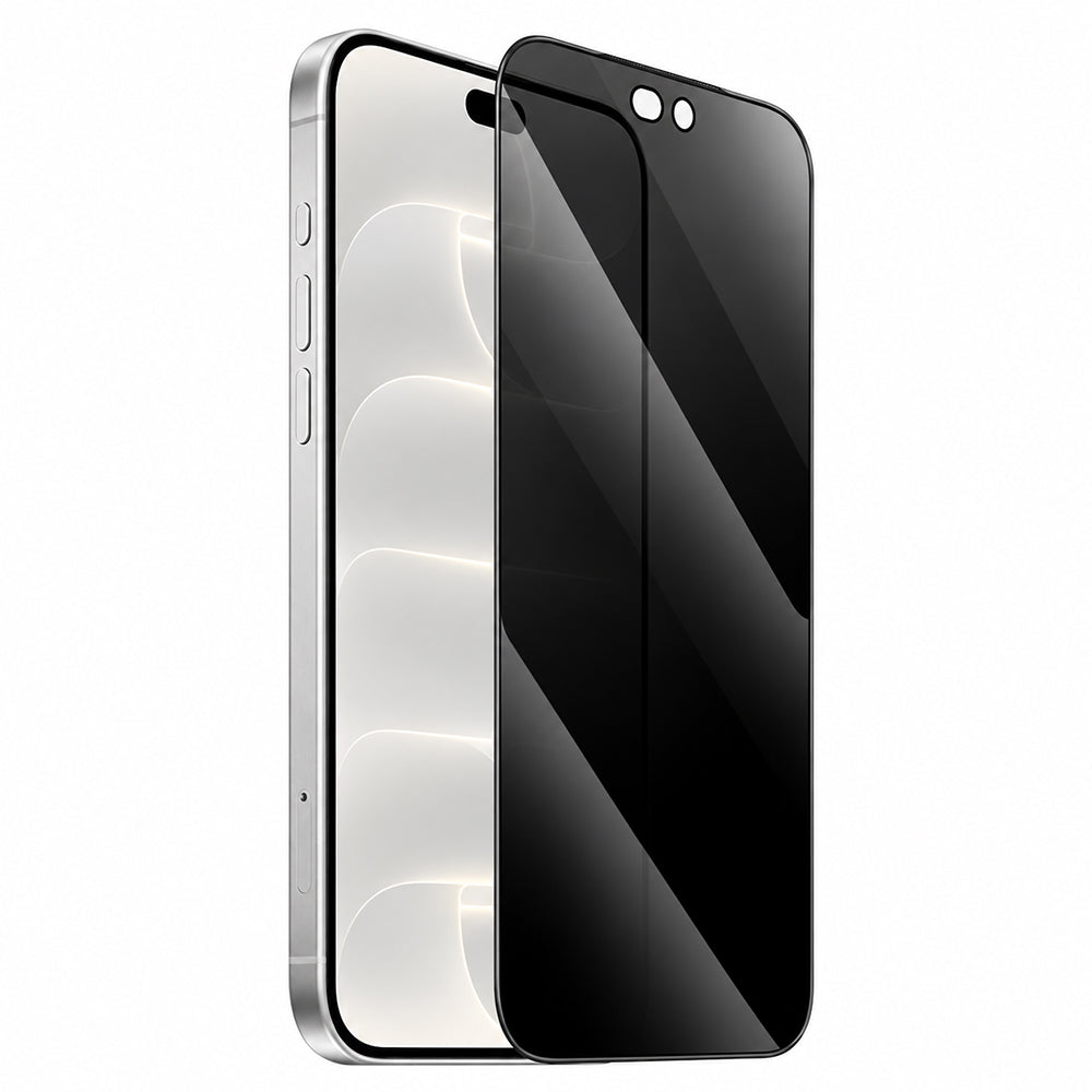 Blueo Privacy Anti-Peep Applicator Pro Displayschutzfolie für Apple iPhone 18 Pro, gehärtetes Glas, vollflächig klebend