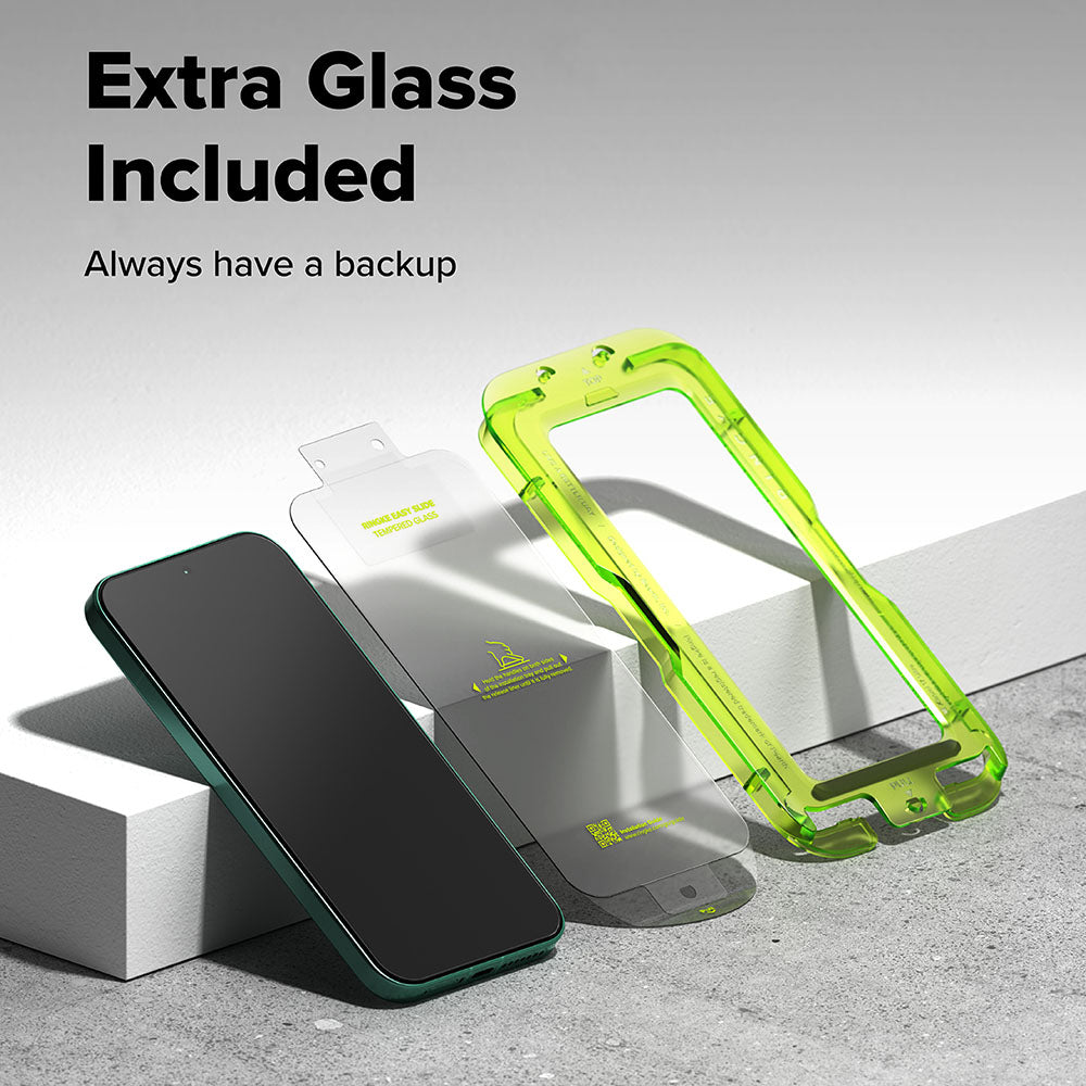 Ringke Easy Slide Displayschutzfolie für Xiaomi 17 Ultra, gehärtetes Glas, Full Glue, 2 Stück Set