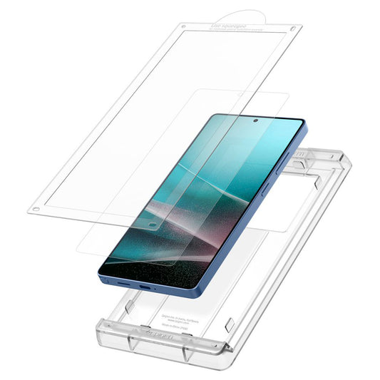 Spigen Elite Shield EZ FIT HD Displayschutzfolie für Samsung Galaxy S25 Ultra S938, Kunststoff AFL09083