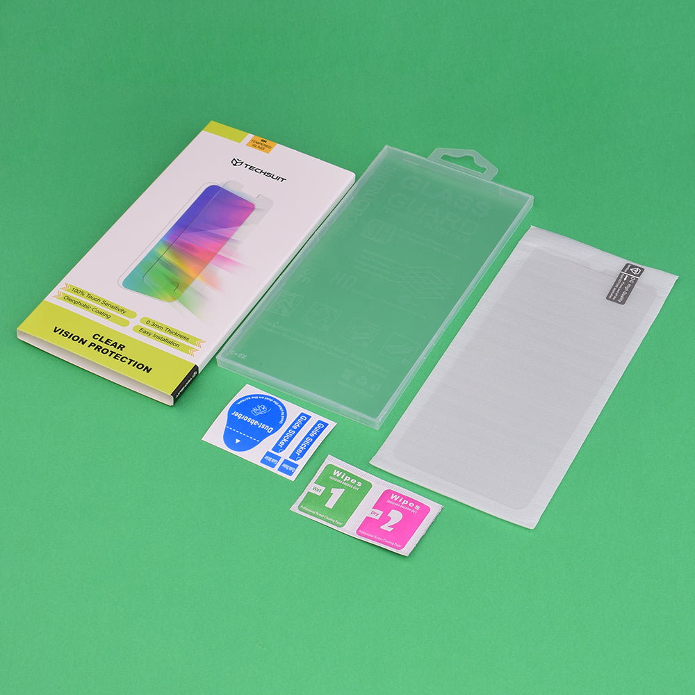 Techsuit Clear Vision Screen Protector for Xiaomi 15T Pro, Tempered Glass, Full Glue