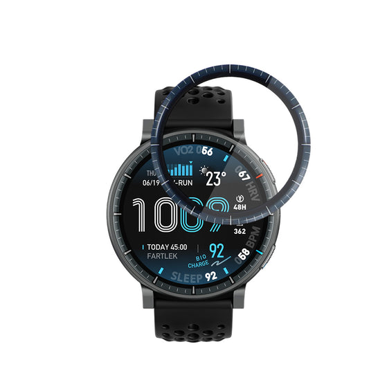 Schutzfolie Techsuit Nano Flex für Amazfit Active Max, Kunststoff, Set 2 Stück, Schwarz