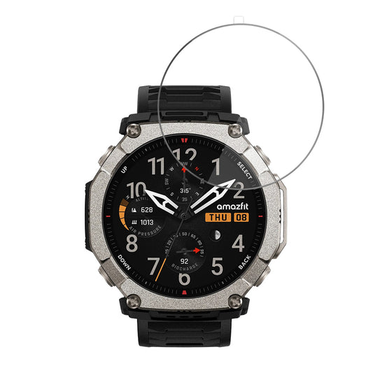 Schutzfolie Techsuit Nano Flex für Amazfit T-Rex Ultra 2, Kunststoff, Set 2 Stück, Schwarz