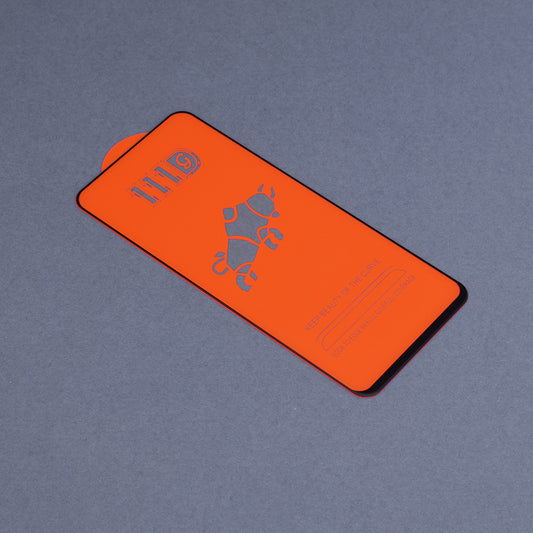 Techsuit Displayschutzfolie für Honor X7b 5G / 90 Smart / X7b 4G, gehärtetes Glas, Full Glue, 111D, Schwarz