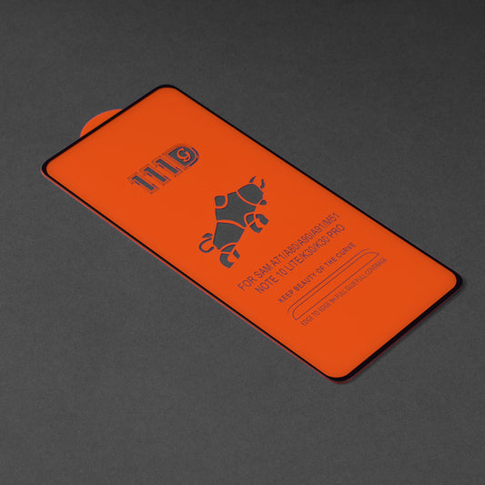 Techsuit Displayschutzfolie für Xiaomi Mi 10T 5G / 10T Pro 5G, gehärtetes Glas, Full Glue, 111D, Schwarz