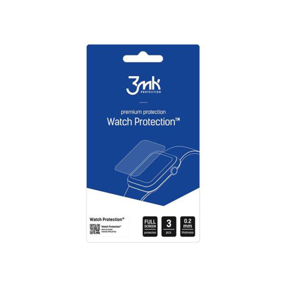 Schutzfolie 3MK Arc für Huawei Band 11 Pro, Set 3 Stück, Kunststoff