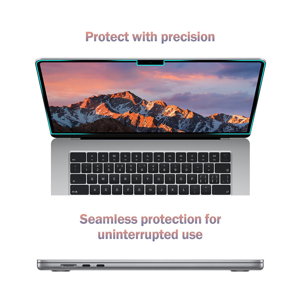 Blaulichtschutzfolie Techsuit VisionProX für Apple MacBook Air M3 15 Zoll (2024) / Air M2 15 Zoll (2023), Kunststoff