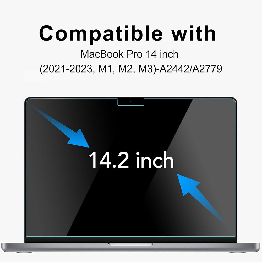 Schutzfolie Anti-Blue-Light Techsuit VisionProX für Apple MacBook Pro 14 Zoll (2023), Kunststoff