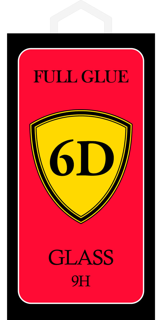 OEM Displayschutzfolie für Samsung Galaxy A53 5G A536, gehärtetes Glas, vollflächige Verklebung, 6D, schwarz