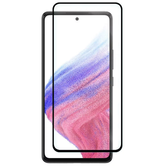 OEM Displayschutzfolie für Samsung Galaxy A53 5G A536, gehärtetes Glas, vollflächige Verklebung, 6D, schwarz