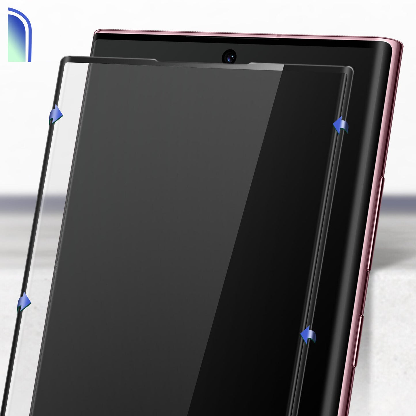 X-One Panzerglas für Samsung Galaxy S22 Ultra 5G S908 | 3D Full Glue | 9H