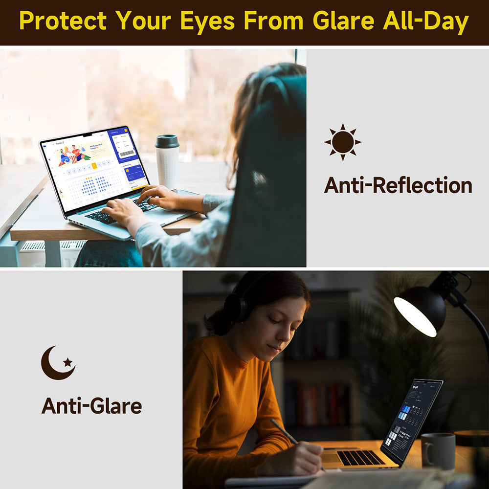 Matte Anti Blue Light Screen Protector Techsuit VisionProX for Apple MacBook Air M4 13inch (2025), Plastic