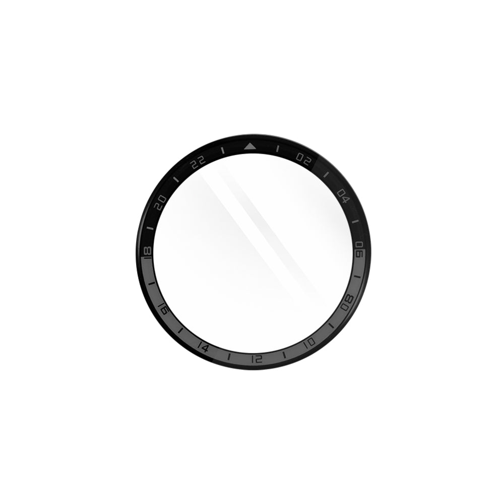 Schutzfolie Techsuit Nano Flex für OnePlus Watch 2R, Set 2 Stück, Kunststoff, Schwarz