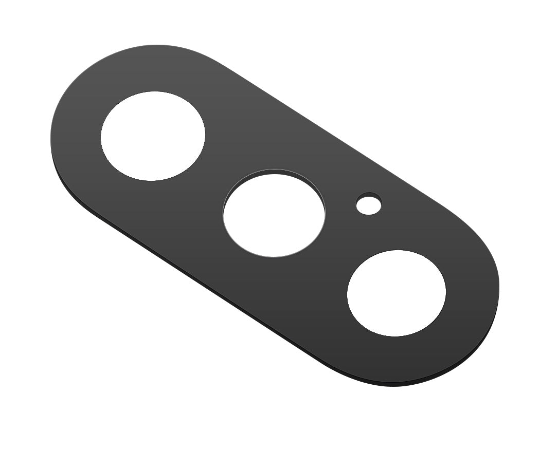 Rückkamera Glas für Apple iPhone XS / X | Schwarz | Reparatur