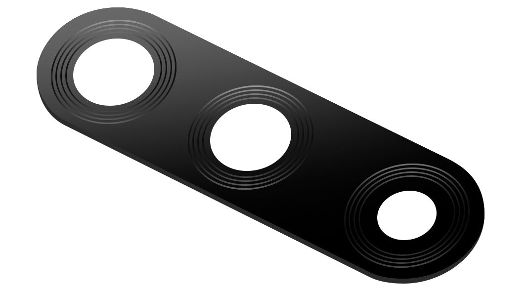 Rückkamera-Glas Huawei P30 lite, Schwarz