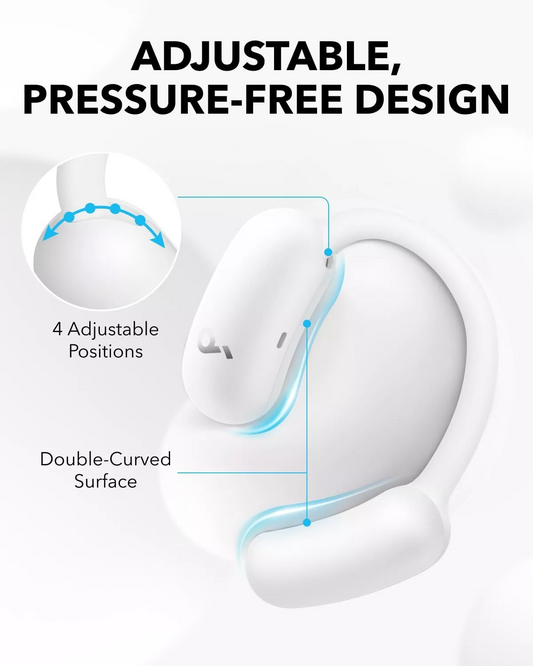 Handsfree Bluetooth Anker SoundCore AeroFit 2, TWS, Weiß A3874G21