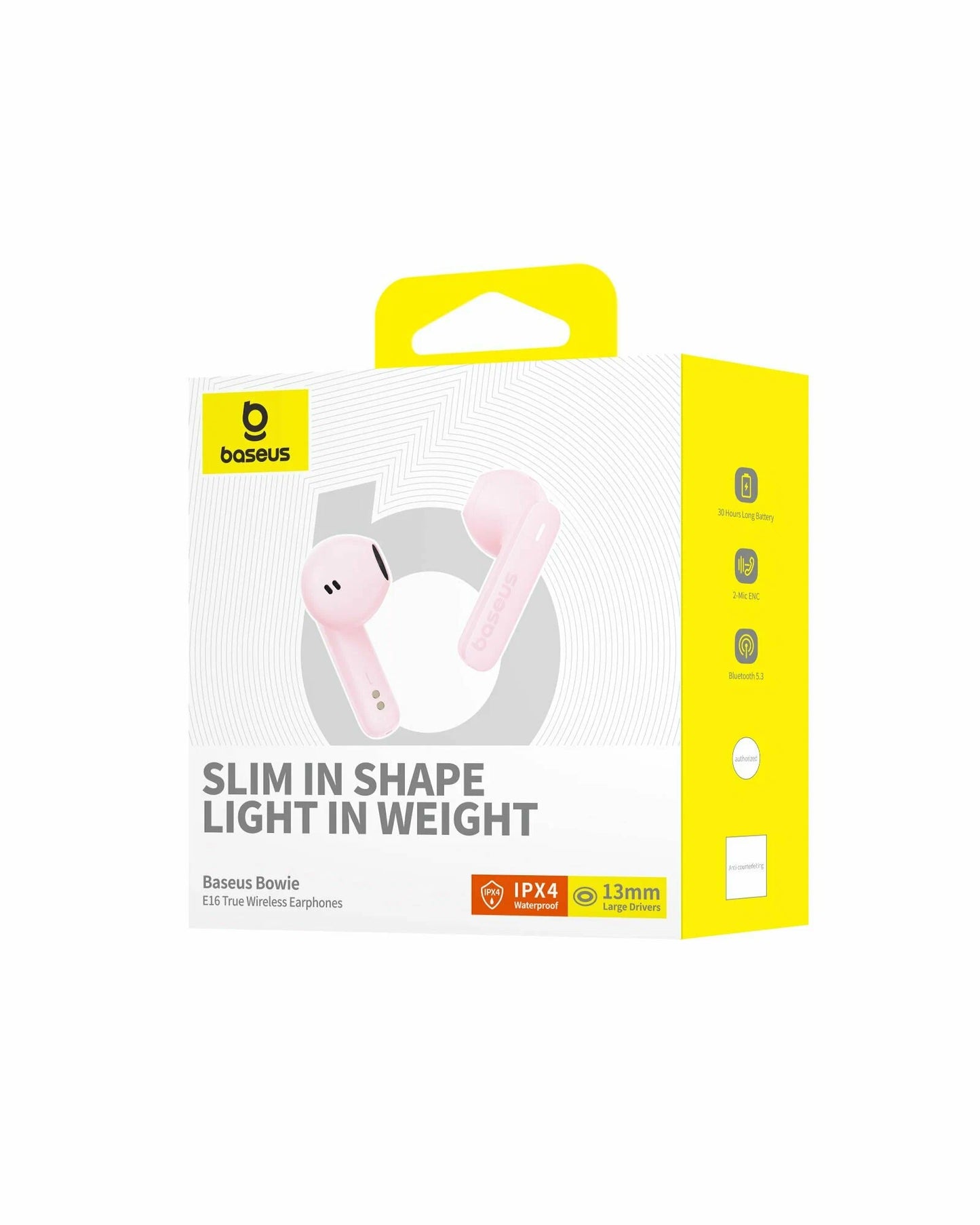 Handsfree Bluetooth Baseus Bowie E16, TWS, Rosa A00061900413-01