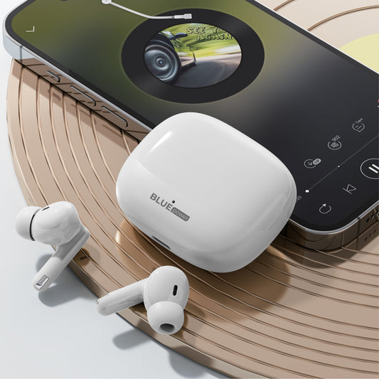 Bluetooth-Freisprecheinrichtung Bluetooth Blue Power BPX34, TWS, Weiß