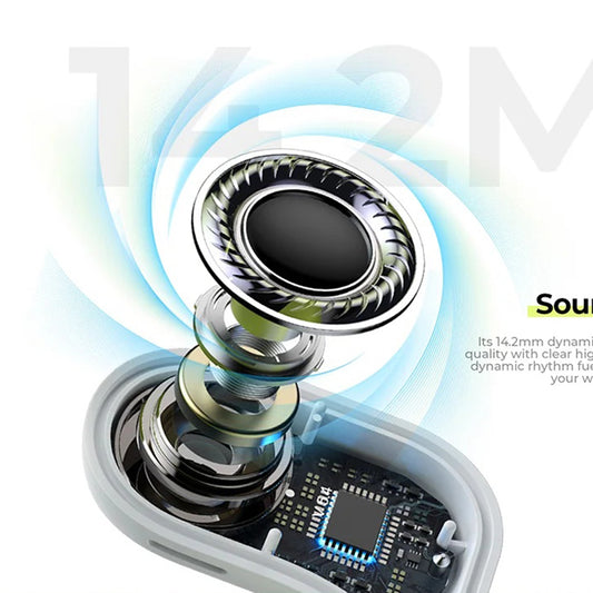 Handsfree Bluetooth HAVIT OWS915, TWS, Weiß