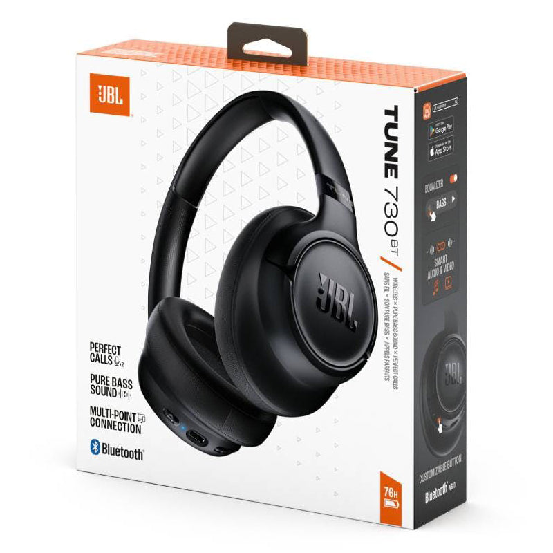 Freisprecheinrichtung Bluetooth JBL Tune 730BT, MultiPoint, A2DP, Schwarz JBLT730BTBLK