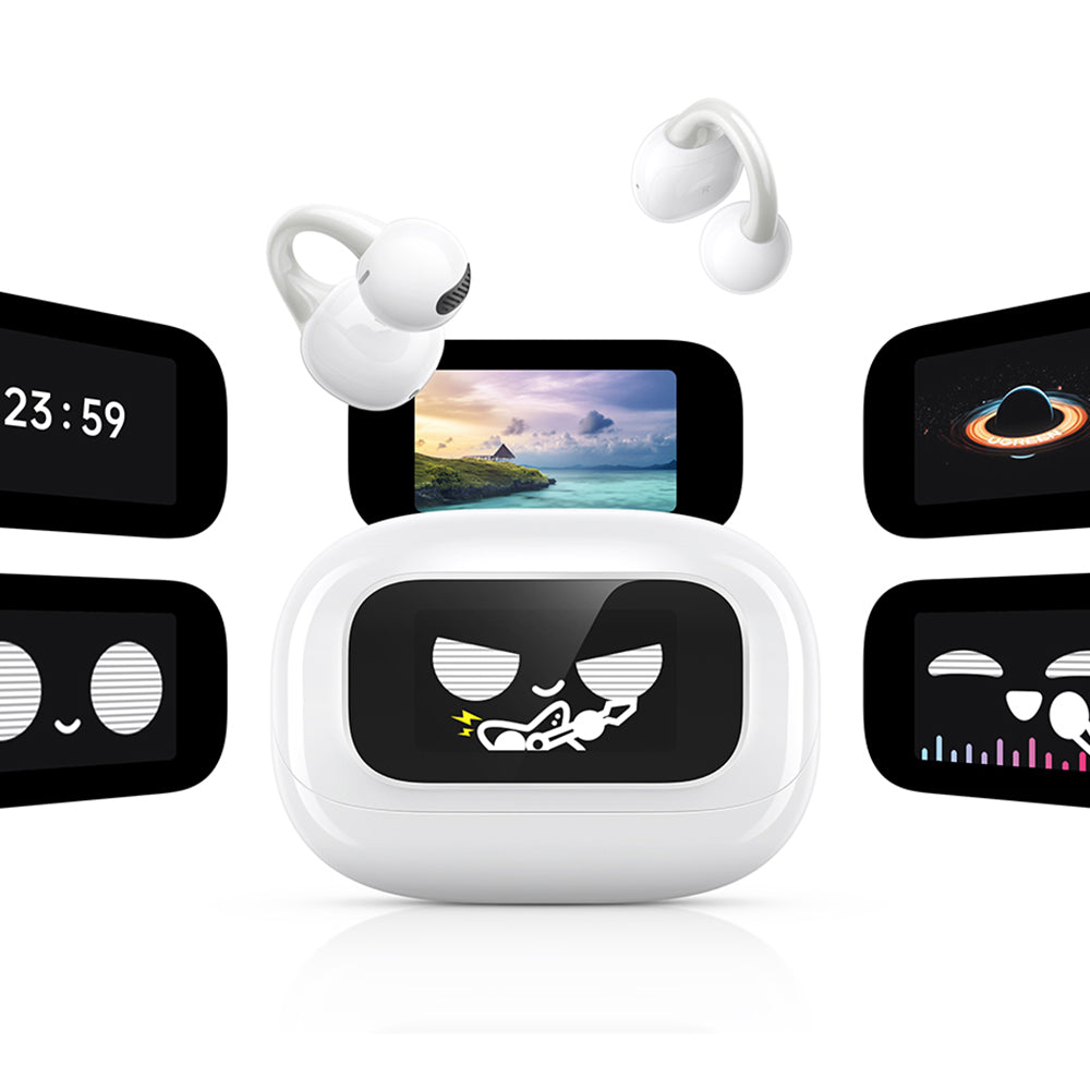 Handsfree Bluetooth UGREEN S6 ClipBuds Magic WS208, TWS, Weiß