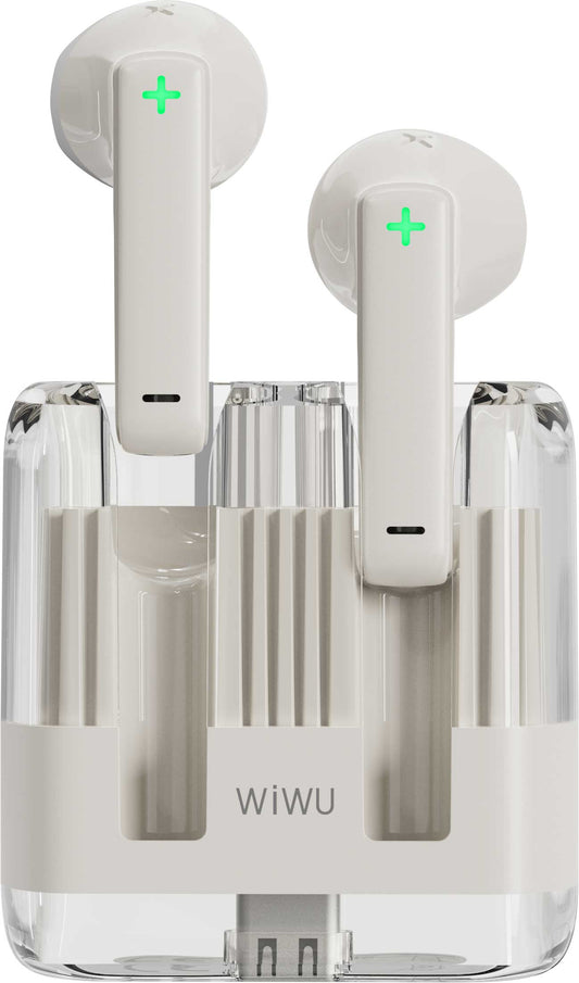 Bluetooth-Freisprecheinrichtung WiWu T21, TWS, Weiß