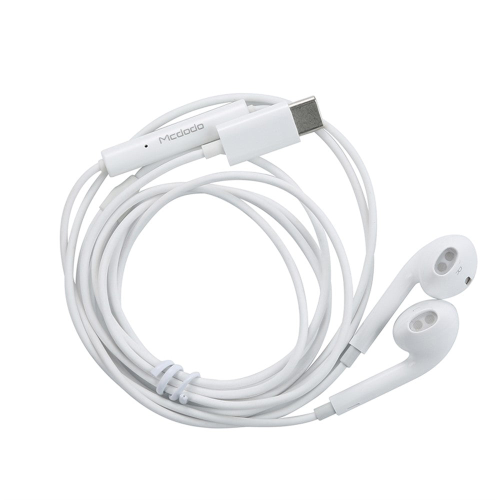Handsfree USB-C McDodo HP-6071 Element, Weiß