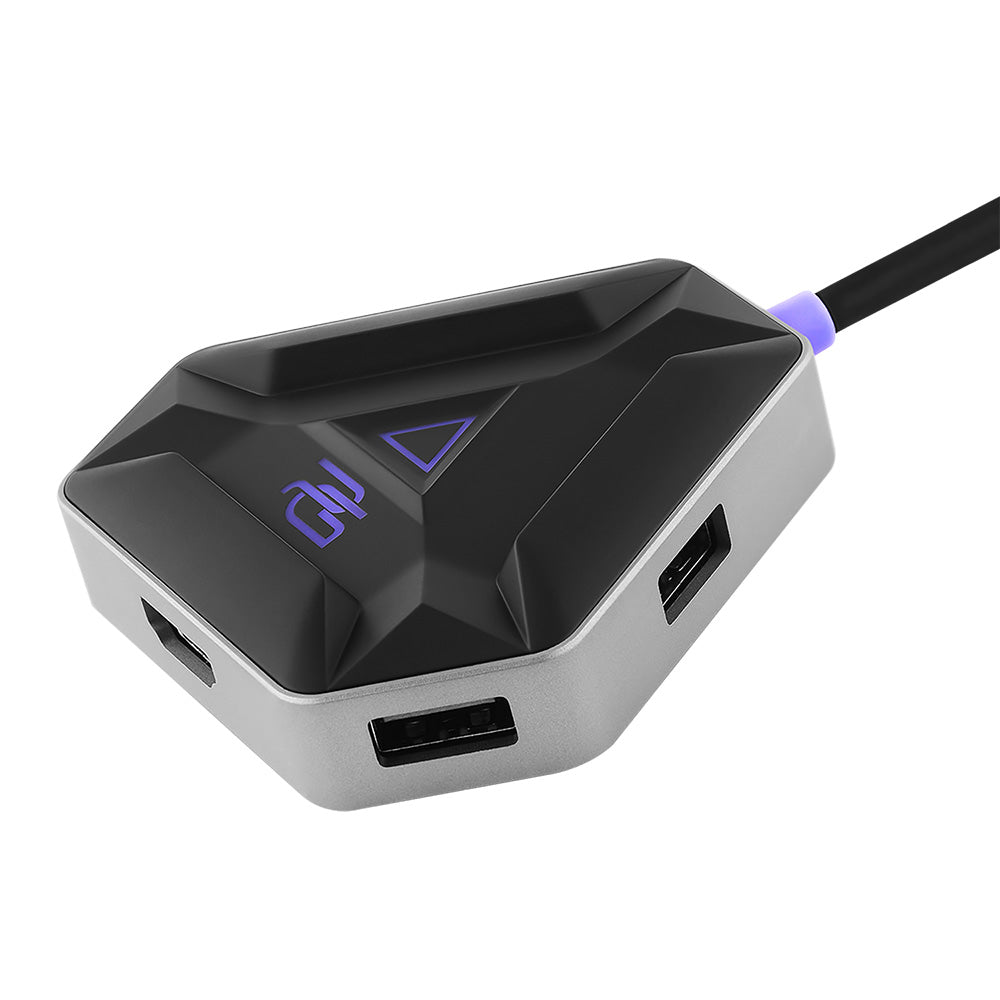 Hub USB-C Proove Spectre, 5in1, Grau HBPG10221205