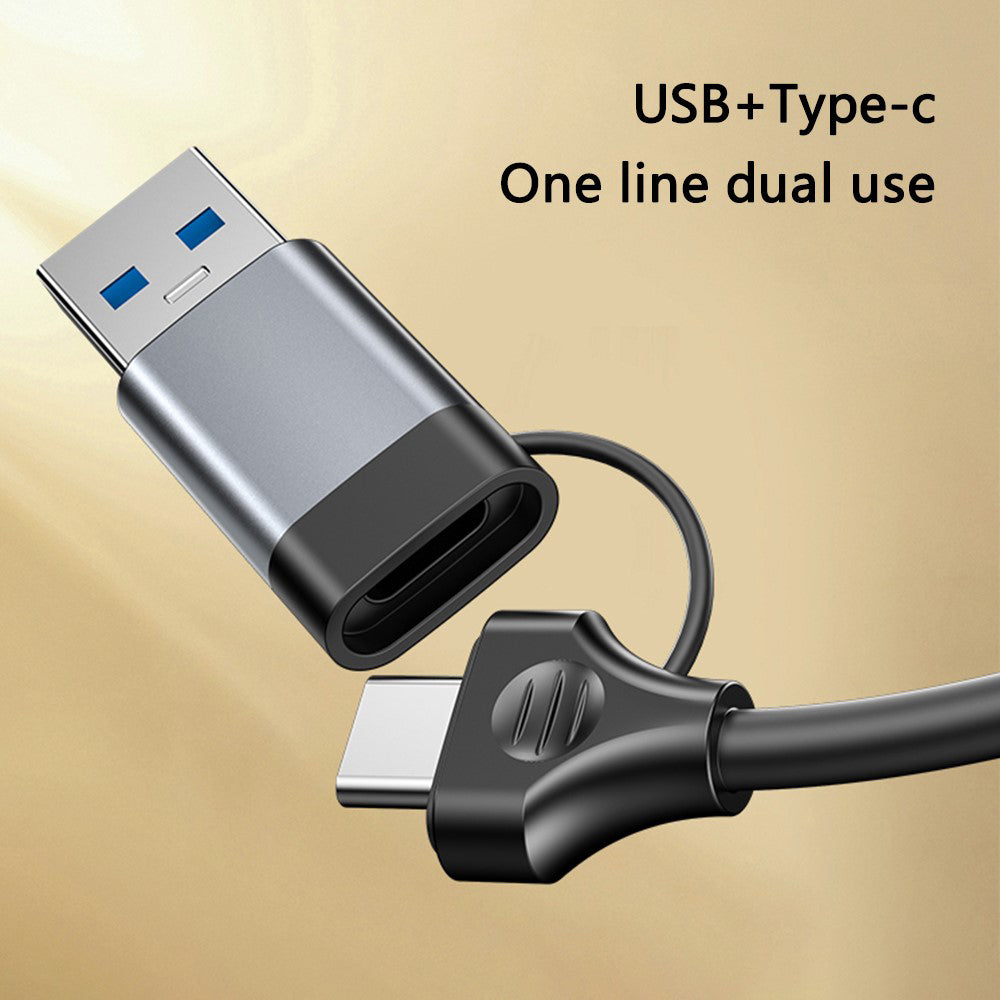 USB / USB-C Hub Yesido HB20, 5in1, Grau