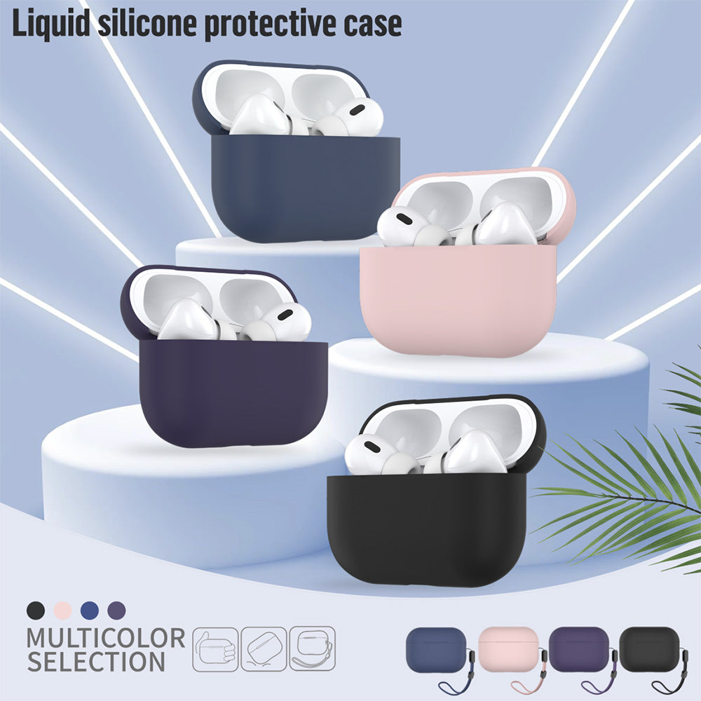 Blueo Liquid Hülle für Apple AirPods Pro 2, Marineblau