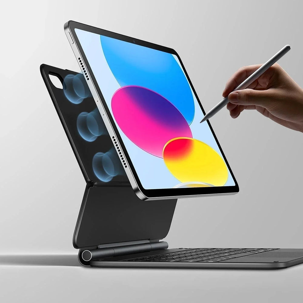 Tastaturhülle für Apple iPad (2025) / (2022), ESR, Rebound, Weiß