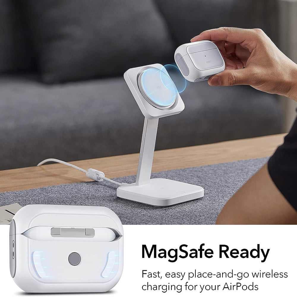 ESR Orbit Hybrid Hülle für Apple AirPods Pro Serie, Weiß