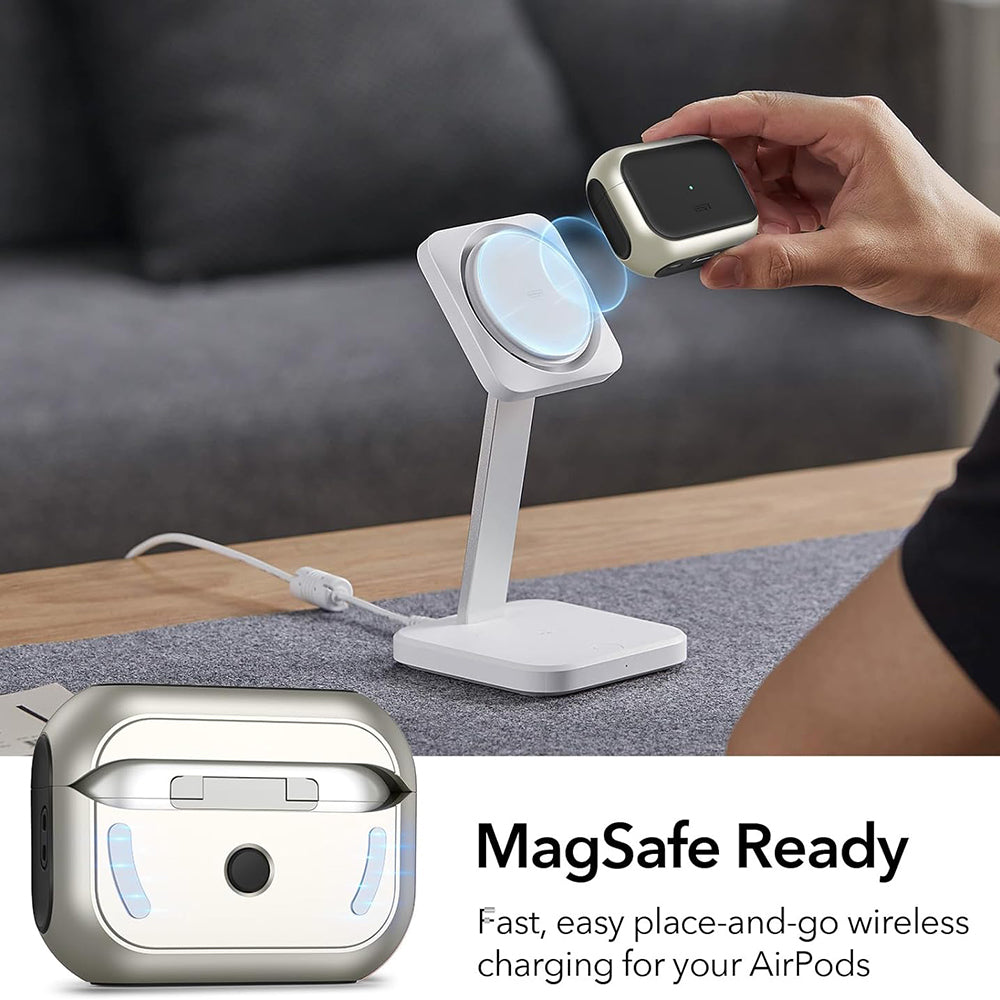 ESR Orbit Hybrid Hülle für Apple AirPods Pro Serie, Grau