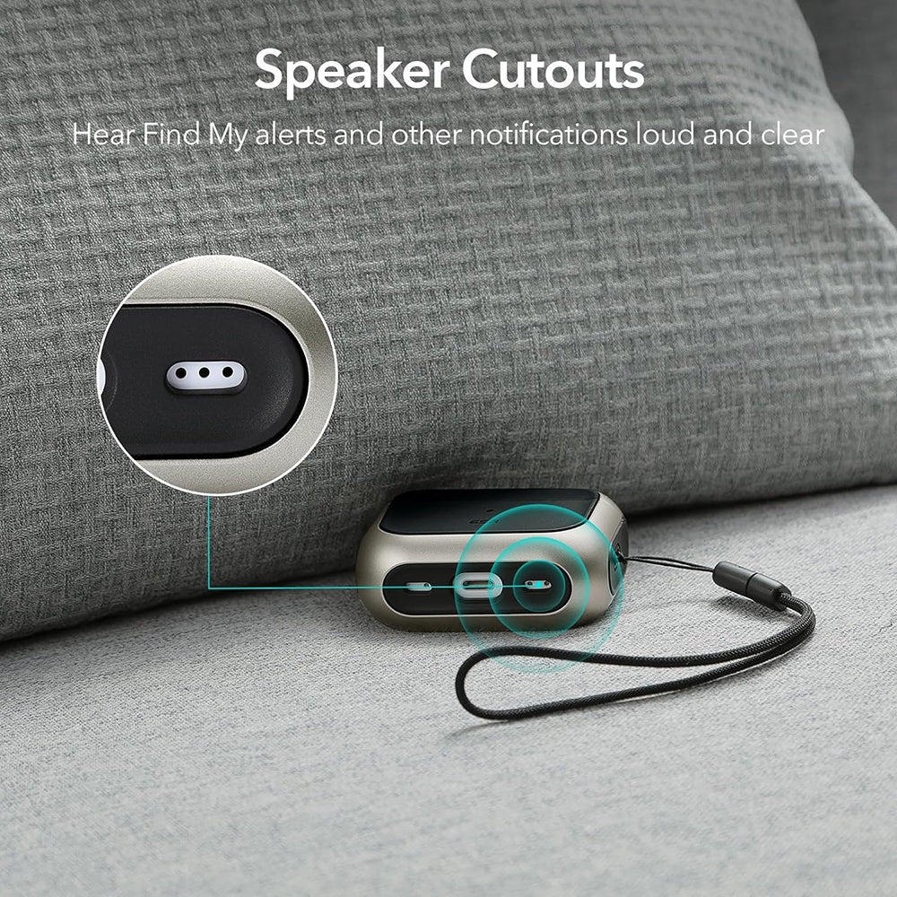 ESR Orbit Hybrid Hülle für Apple AirPods Pro Serie, Grau