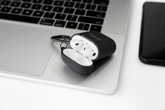 Pitaka Air Pal Case for Apple AirPods Gen 2 / Gen 1, Black APM1001 APM1001