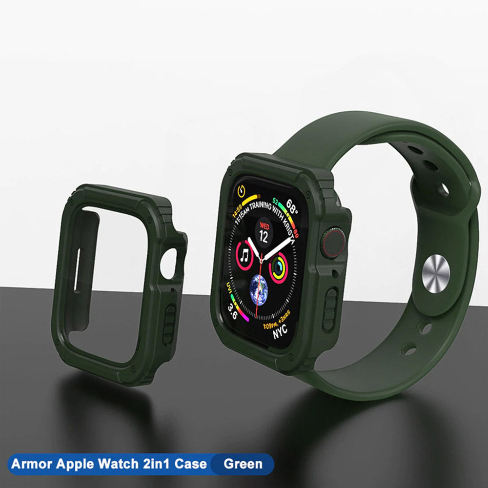 Lito Armor 360 Hülle für Apple Watch 42mm Series, Grün