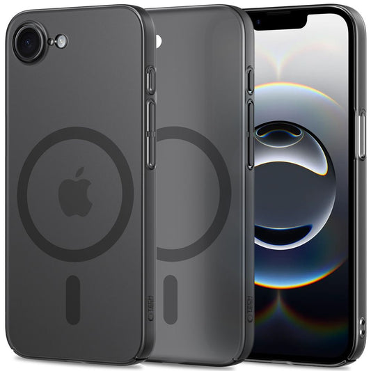 MagSafe Hülle für Apple iPhone 16e, Tech-Protect, MagSlim, Schwarz