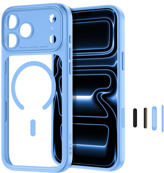 MagSafe-Hülle für Apple iPhone 18 Pro Max / 17 Pro Max, Tech-Protect, MagPeak CC, Blau