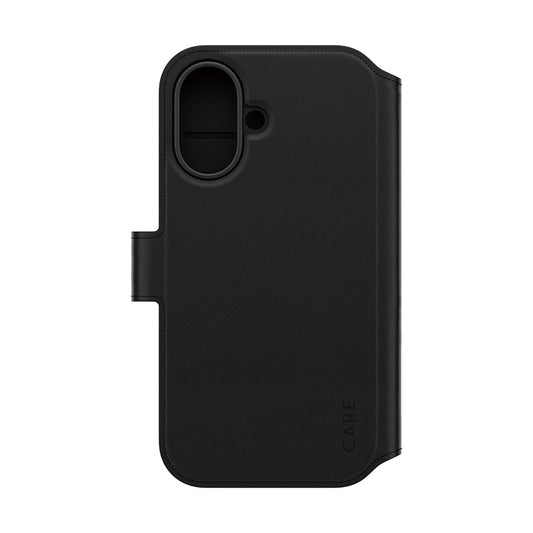 MagSafe Case for Apple iPhone 16, PanzerGlass, Care Feature Tango Two-in-One, Black