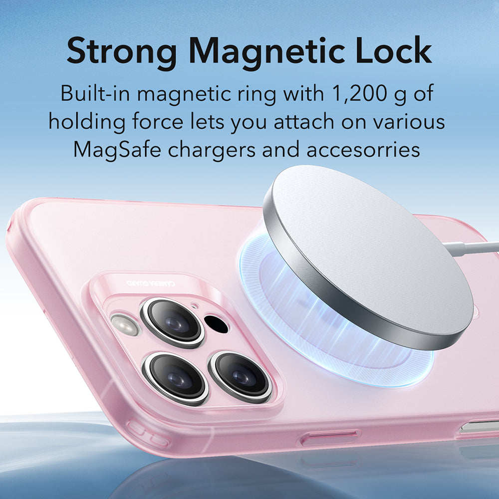 MagSafe Hülle für Apple iPhone 16 Pro Max, ESR, Zero, Satinrosa