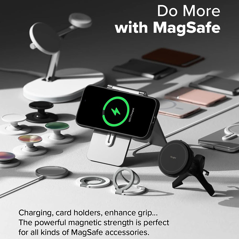MagSafe Hülle für Apple iPhone 16 Pro Max, Ringke, Fusion X, Schwarz