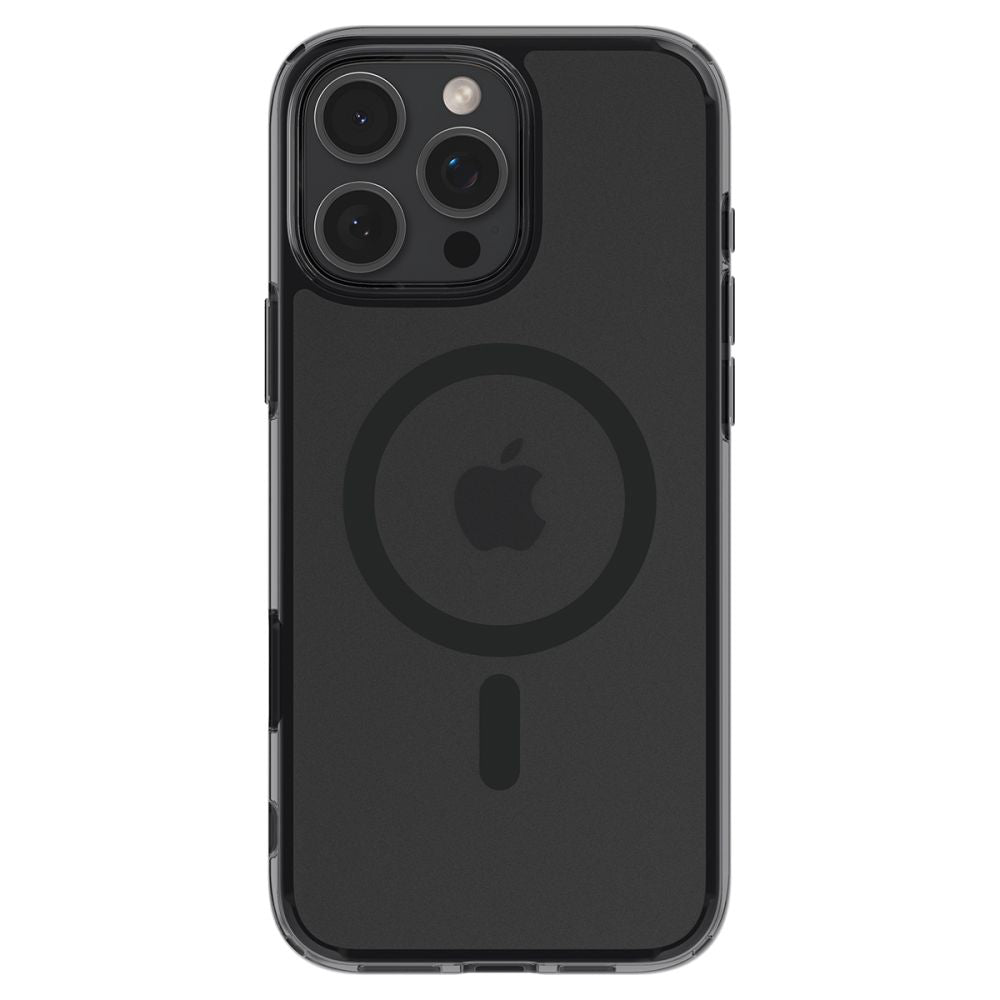 MagSafe Hülle für Apple iPhone 16 Pro Max, Spigen, Ultra Hybrid T, Satinschwarz ACS08507