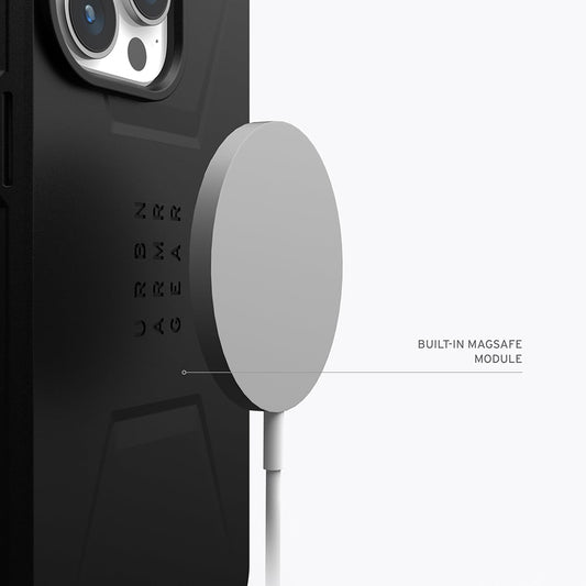 MagSafe-Hülle für Apple iPhone 16 Pro Max, Urban Armor Gear, Essential Armor, Schwarz