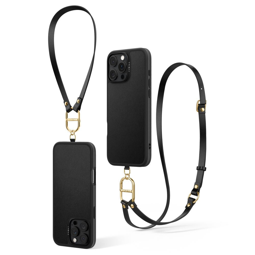 MagSafe Hülle für Apple iPhone 16 Pro, Spigen, Cyrill Kajuk Classic Charm, Schwarz