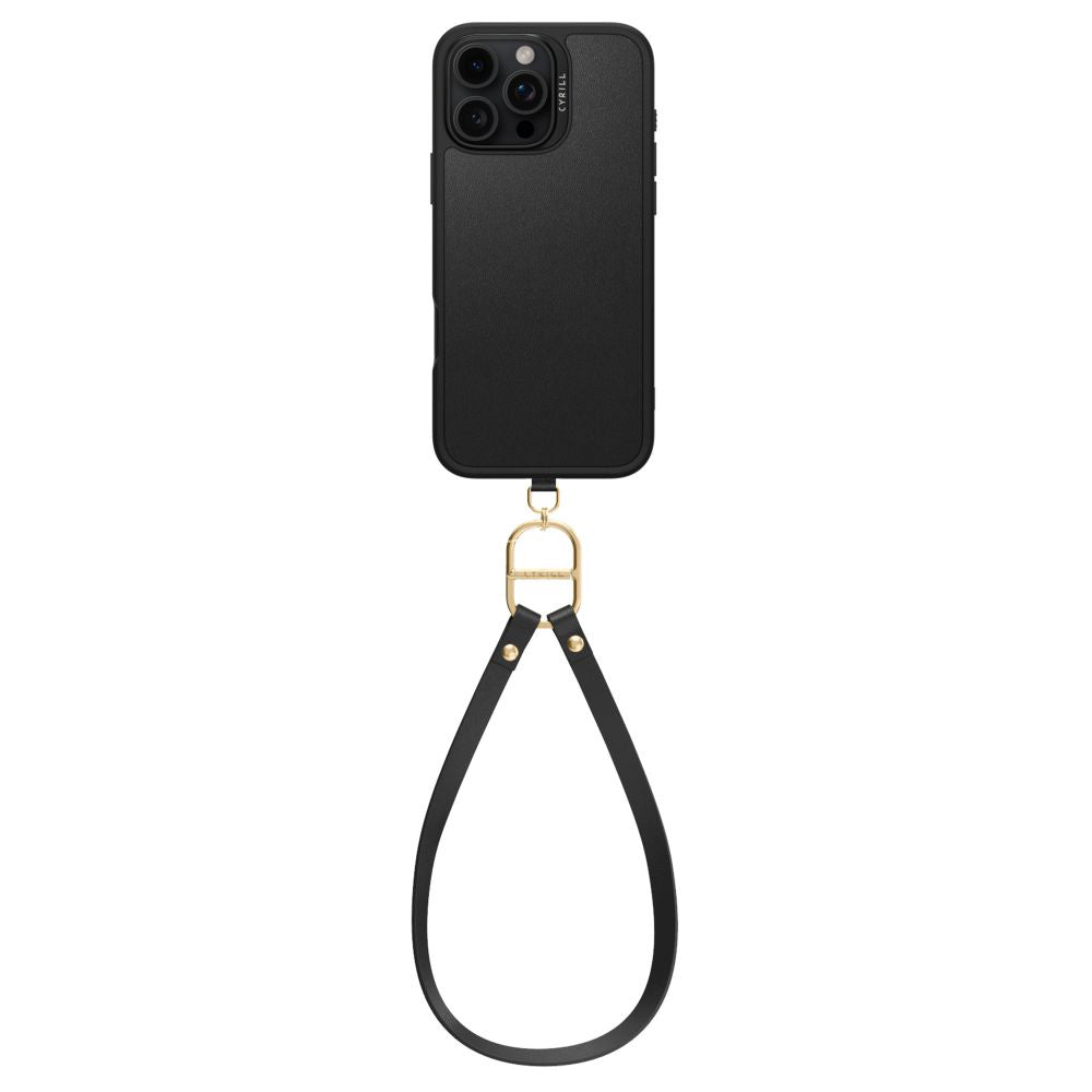 MagSafe Hülle für Apple iPhone 16 Pro, Spigen, Cyrill Kajuk Classic Charm, Schwarz