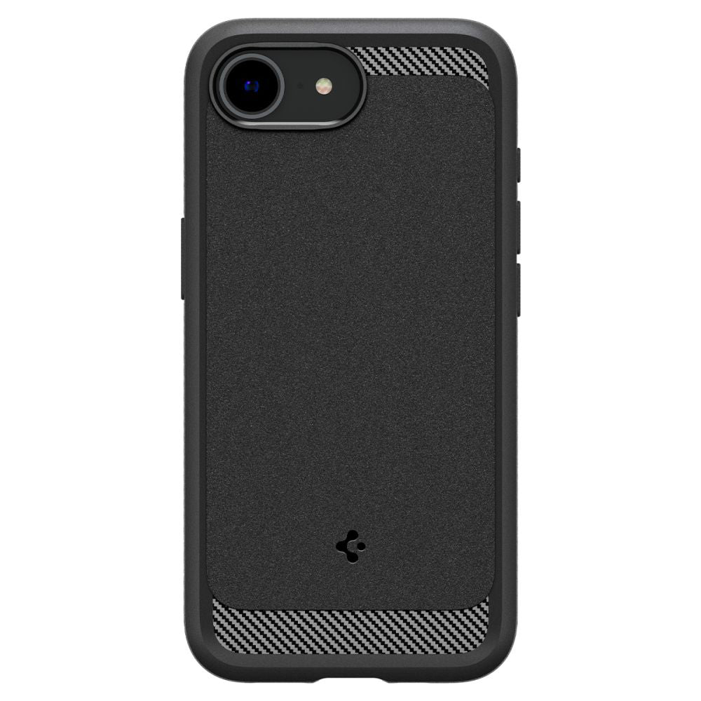 MagSafe Hülle für Apple iPhone 17e / 16e, Spigen, Rugged Armor, Mattschwarz